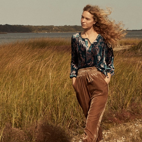 Anthropologie Velvet Poet Top SOLD - Picture 1 of 12
